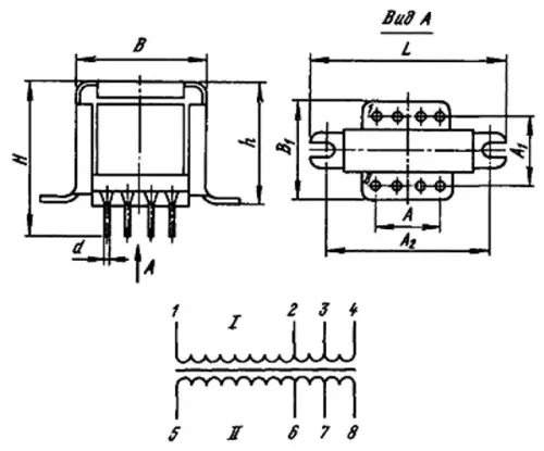 ТОТ-142 трансформатор фото 3