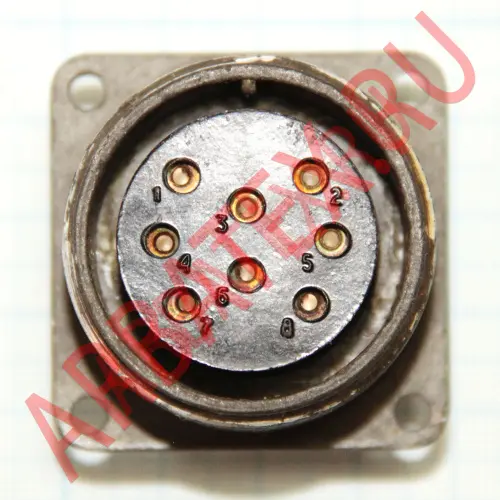 ШР32П8ЭГ2 розетка Разъемы ШР, СШР фото фото 3