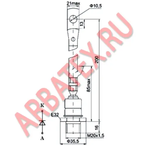 2Д161-250-12 диод фото 3