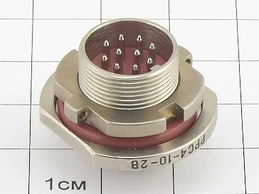 РРС4-10-1-2-В вилка фото РРС4-10-1-2-В вилка Разъемы разное фото