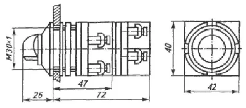 ПЕ-072 переключатель (исп.2) фото 3 ПЕ-072 переключатель (исп.2) фото 3