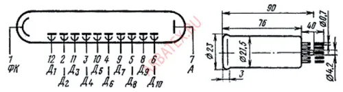 ФЭУ-69 фотоэлемент фото 3 ФЭУ-69 фотоэлемент фото 3