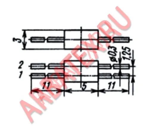 КДС523АМ диодная сборка фото 3