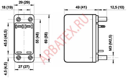 КНЕ-130 27В контактор фото 2